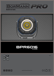 BorMann PRO BPR6016 Manual