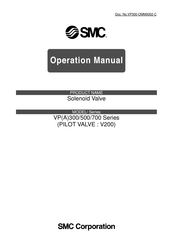 SMC Networks VP500 Series Operation Manual