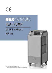 REX NORDIC HP-19 User Manual