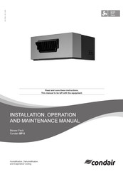 Condair BP Series Installation, Operation And Maintenance Manual