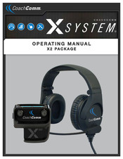 CoachComm XCU-44 Operating Manual