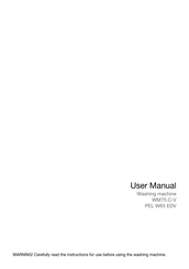 Gorenje WM75.C-V User Manual