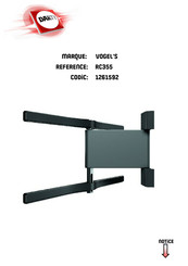 vogel's 1261592 Mounting Instructions