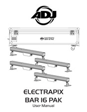 ADJ ELECTRAPIX BAR 16 PAK User Manual