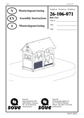 Sove 26-106-071 Assembly Instructions Manual