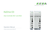Keba KeDrive D3-DA BG2 Operation Manual