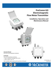 McCrometer ProComm GO PG Series Installation, Operation And Maintenance Manual