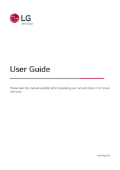 LG 70NANO756PA User Manual