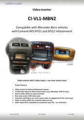 Car-Interface CI-VL1-MBN2 Manual