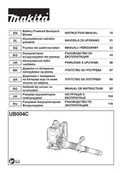 Makita UB004C Instruction Manual