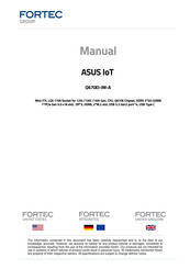 Fortec Star ASUS Q670EI-IM-A Manual