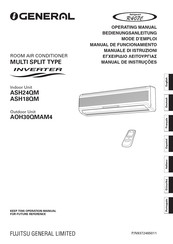 Fujitsu GENERAL AOH30QMAM4 Operating Manual