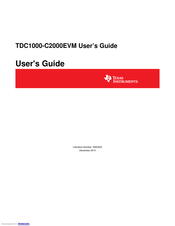 Texas Instruments TDC1000-C2000EVM User Manual