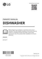 LG DFC533 Series Owner's Manual