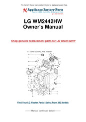 LG WD-12210BD Service Manual