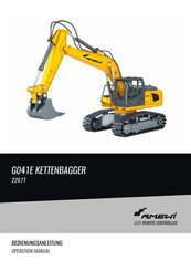 Amewi G041E BAGGER Manual