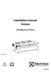 Electrolux Professional IC64821RLF Installation Manual