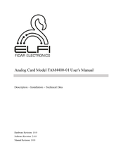 Elfi FAM4400-01 User Manual
