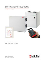 nilan VPL 15 Software Instructions