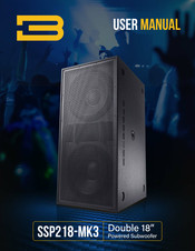BassBoss SSP218-MK3 User Manual