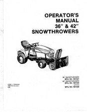 Snapper 1691521 Operator's Manual