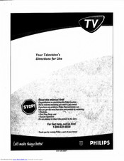 Philips 19PS 50S Directions For Use Manual