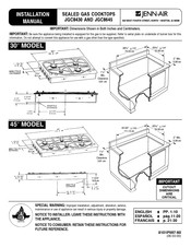 Jenn-Air JGC8430ADW Installation Manual