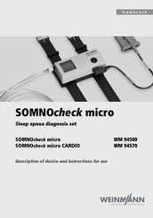 Weinmann SOMNOcheck micro CARDIO Description Of Device And Instructions For Use