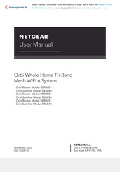 NETGEAR RBR840 User Manual