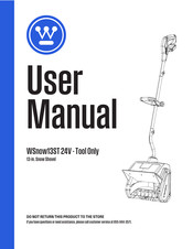 Westinghouse WSnow13ST 24V - Tool Only User Manual