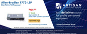 Allen-Bradley 1772-LSP Assembly And Installation Manual