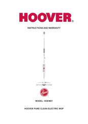 Hoover HOEM01 Instructions And Warranty