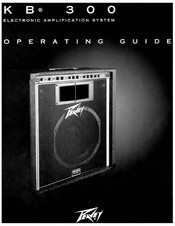 Peavey KB 300 Operating Manual