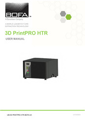 Donaldson BOFA 3D PrintPRO HTR User Manual