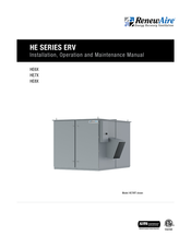 S&P RenewAire HE7X Installation, Operation And Maintenance Manual