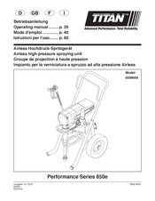 Titan Performance 850e Series Operating Manual
