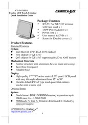 POSIFLEX XT-5317 Quick Installation Manual