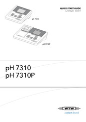 Xylem WTW pH 7310P Quick Start Manual