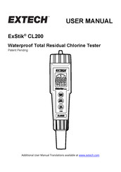 Extech Instruments ExStik CL200 User Manual