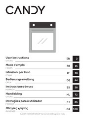 Candy FIDC X602/CA User Instructions