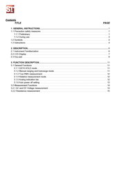 ST VA52 Manual