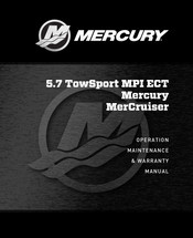 Mercury MerCruiser 5.7 TowSport MPI ECT Operation & Maintenance Manual
