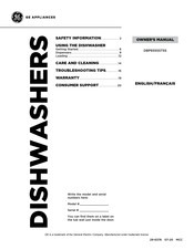 GE DBP655SSTSS Owner's Manual