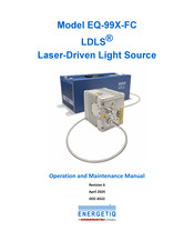 Hamamatsu ENERGETIQ LDLS EQ-99X-FC Operation And Maintenance Manual