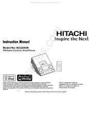 Hitachi KC229UK Instruction Manual