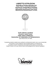 Bimar SH-Q58 Instruction Booklet