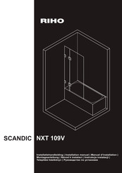 RIHO SCANDIC NXT 109V Installation Manual