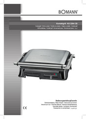 BOMANN KG 2284 CB Instruction Manual