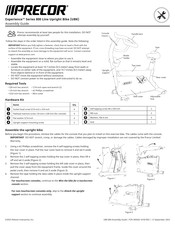 Precor UBK 800 Assembly Manual