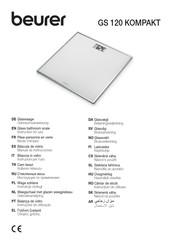 Beurer GS 120 KOMPAKT Instructions For Use Manual